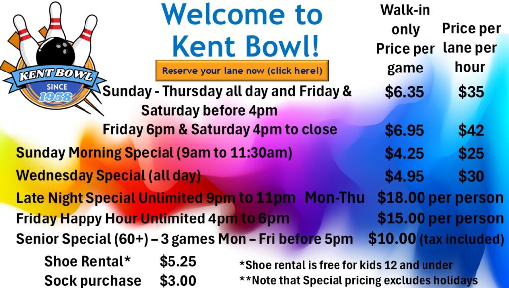 Kent Bowl Prices
