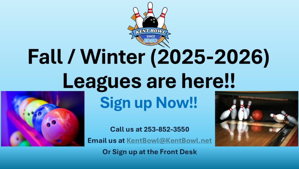 Fall Leagues, Winter Leagues, 2025/2026 season