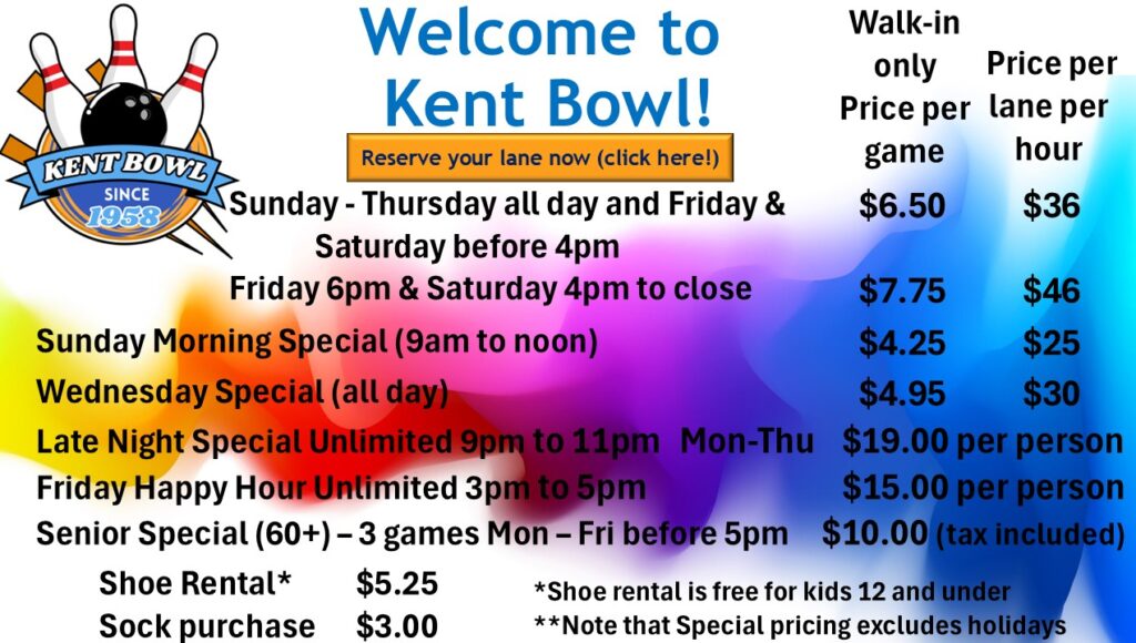 Kent Bowl Prices