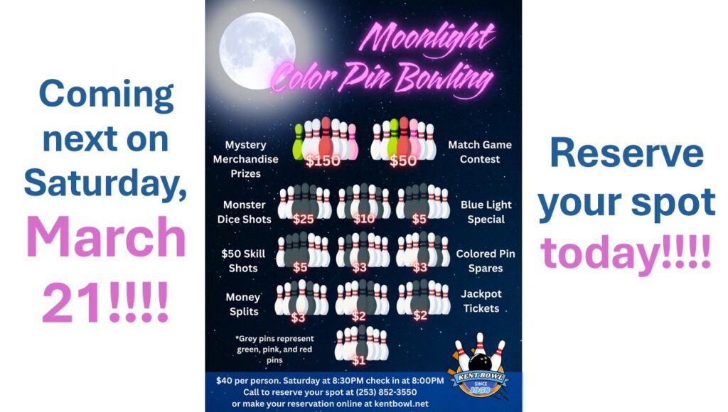 Moonlight Color Pin Bowling!!!!, prizes