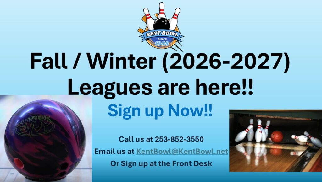 Free games, fall, winter bowling leagues, fun times, midnight league, after hours league